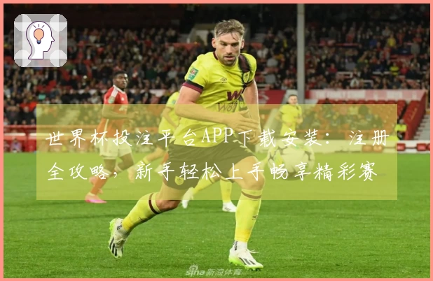 世界杯投注平台APP下载安装：注册全攻略，新手轻松上手畅享精彩赛事