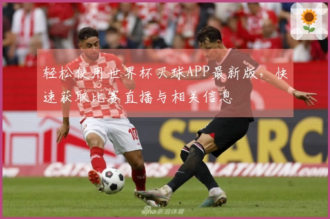 轻松使用世界杯买球APP最新版，快速获取比赛直播与相关信息